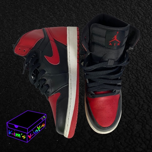 Air Jordan 1 High Retro GS ‘Chicago Bulls’ 2009. - Picture 1 of 11